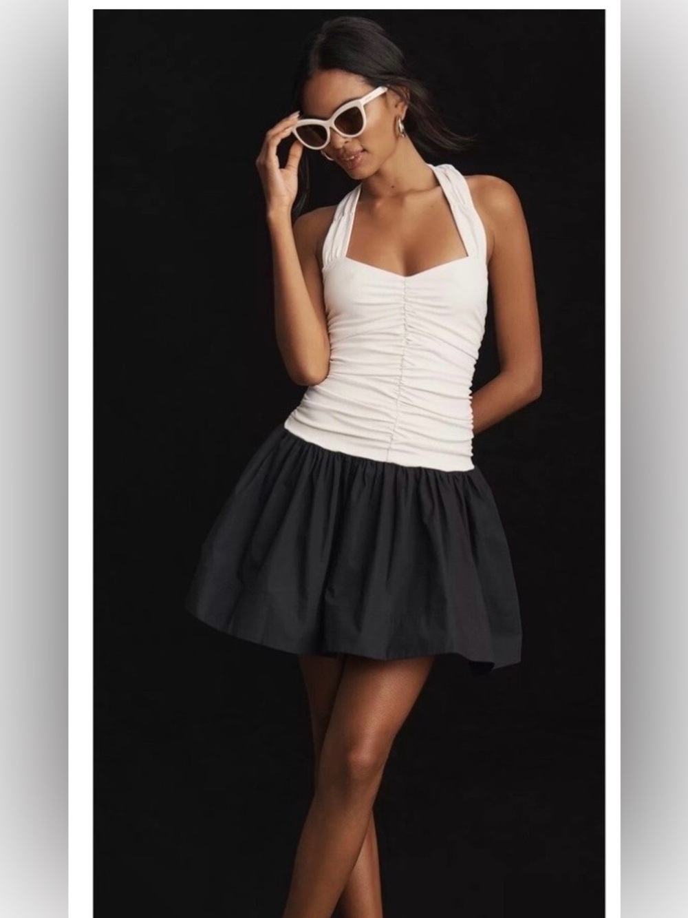 NWT Anthropologie Maeve Halter Twofer Dress